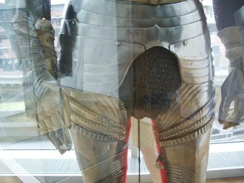 Armure allemande, fin du XVème siècle.